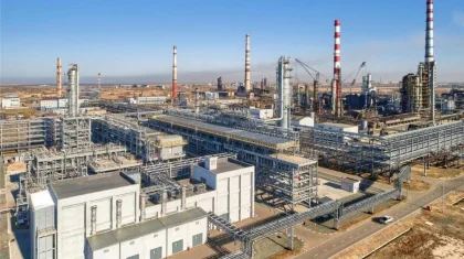 Объем нефтепереработки в Казахстане увеличился почти на 11%