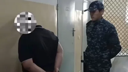 «Закрыл рот и душил»: задержанный в Сатпаеве дал показания (ВИДЕО)