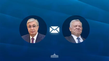 Токаев поздравил короля Иордании с Днем независимости