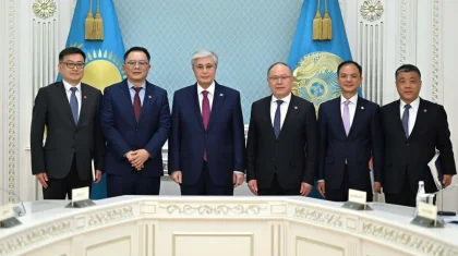 Токаев принял председателя совета директоров CITIC Group Си Гохуа