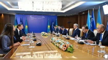 Президент Казахстана принял вице-президента Google по Центральной и Восточной Европе