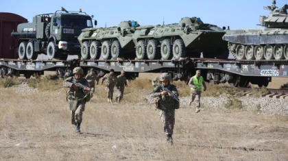 «Выдвижение военной техники»: Минобороны обратилось к казахстанцам