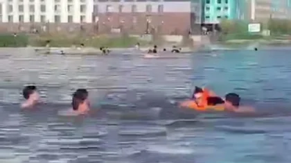 Одиннадцатилетнего мальчика спасли на пляже в Астане