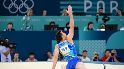 Казахстанский гимнаст завоевал серебро на чемпионате Азии в Южной Корее