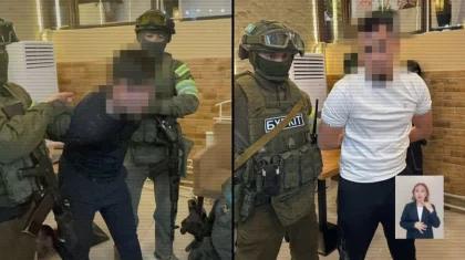 Изъяты пистолеты, боеприпасы: задержание опасных бандитов сняли на видео в Алматы
