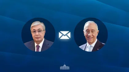Токаев поздравил президента Португалии