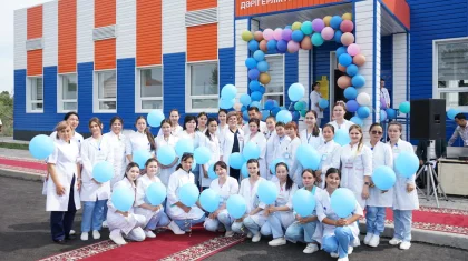 В Жетысу открылись новые медпункты в селах в рамках предвыборной программы партии «AMANAT»