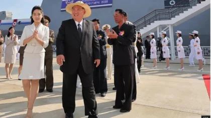 Северная Корея повторно спустила на воду эсминец после неудачного запуска