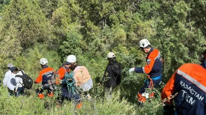 Группа из пяти девушек заблудилась в горах Туркестанской области