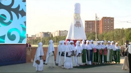Четырехметровый кимешек в Павлодаре вошел в Книгу мировых рекордов