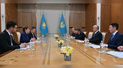 Токаев встретился с президентом ЕБРР