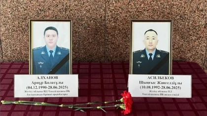 Двое полицейских погибли в области Жетысу