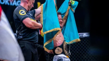 Жалгас Жумагулов стал чемпионом Oktagon в Германии