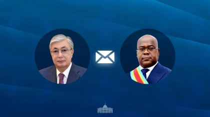 Токаев поздравил президента Демократической Республики Конго