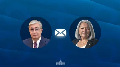 Президент Казахстана поздравил генерал-губернатора Канады