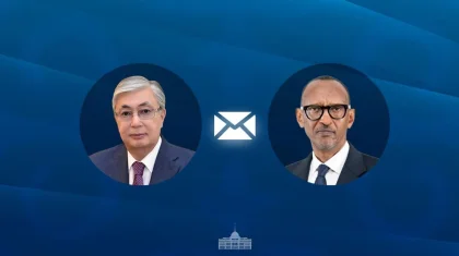 Токаев направил телеграмму президенту Руанды