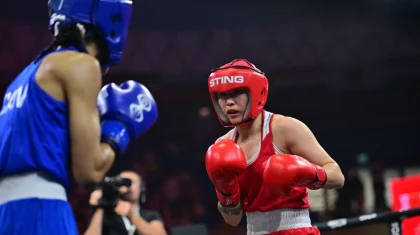 Назым Кызайбай вышла в финал этапа Кубка мира по боксу