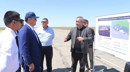 Строительство нового аэропорта началось в Аркалыке при поддержке партии «AMANAT»