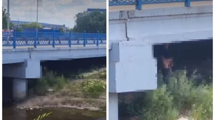 Извращенец удовлетворял себя под мостом в Кокшетау (ВИДЕО)