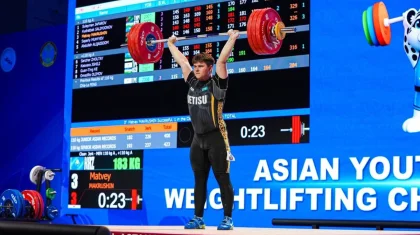 Казахстанские тяжелоатлеты завоевали серебро и бронзу на чемпионате Азии