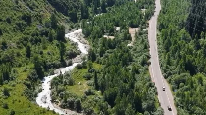 Туристка сорвалась в обрыв в ущелье Маралсай Иле-Алатауского нацпарка