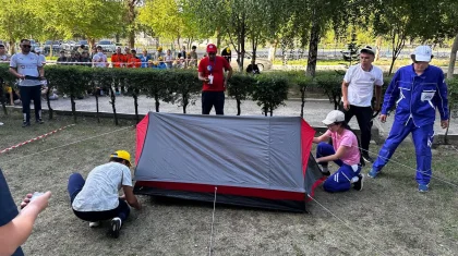 Республиканская полевая олимпиада юных геологов проходит в Семее