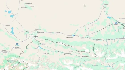 Землетрясение магнитудой 4,6 произошло недалеко от Тараза