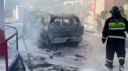 Оператор получил ожоги при пожаре на АГЗС в Актобе