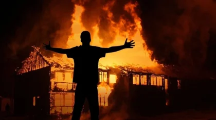 Пожилую пару жестоко убили и сожгли в собственном доме в Алматинской области