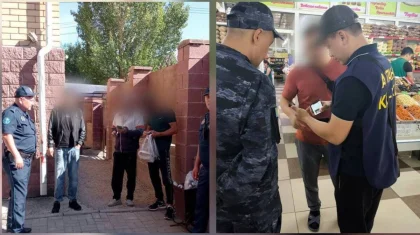 Облаву на нелегальных мигрантов устроили в Астане: десятки иностранцев выдворены из страны
