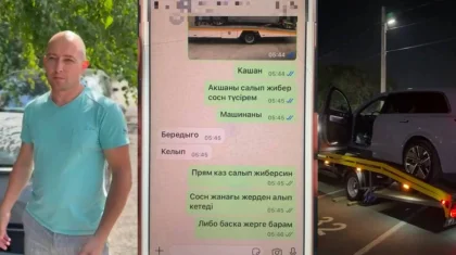 Новый автомобиль пытались украсть при перегоне на эвакуаторе из Алматы в Павлодар