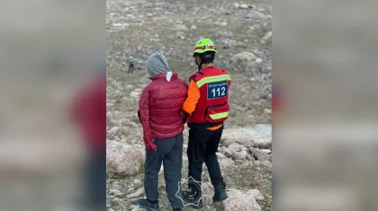 Камень упал на подростка в горах Алматы (ВИДЕО)