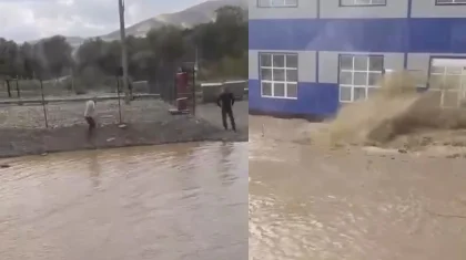 Авария произошла на ГЭС в области Жетысу: вода затопила территорию станции (ВИДЕО)