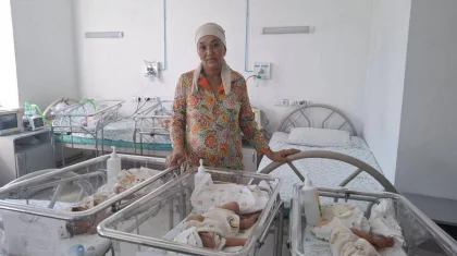 Родила тройню и стала матерью 11 детей 43-летняя жительница Туркестанской области