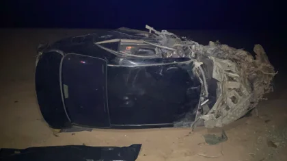 Жуткое ДТП близ Павлодара: погибли два водителя
