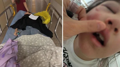В Астане на 8-летнюю девочку в бассейне упал шкаф (ВИДЕО)