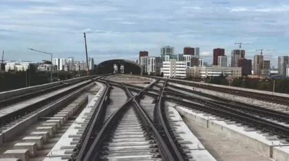 Ключевой этап строительства LRT завершили в Астане