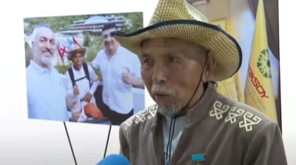 75-летний марафонец из Улытау отправился в пешее путешествие по Европе (ВИДЕО)