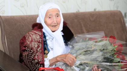 Долгожительница из Актобе отметила 110-й день рождения
