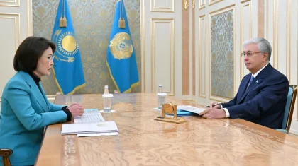 Токаев дал ряд поручений Акмарал Альназаровой