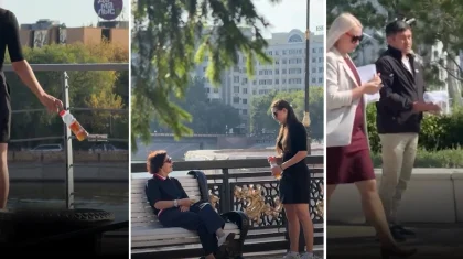«В Астане не мусорят!» Социальный эксперимент показал неожиданный исход