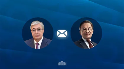 Президент Казахстана поздравил премьер-министра Малайзии с Днем независимости