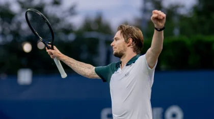 Александр Бублик впервые пробился в четвертый круг US Open