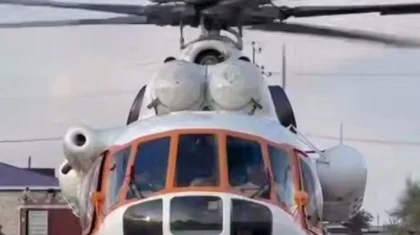 Новорожденного младенца на вертолете экстренно доставили в Жезказган