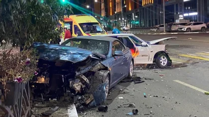 Два человека пострадали в ДТП в Костанае