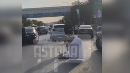 Легковушка сбила бабушку с внучкой в Актобе: пенсионерка погибла