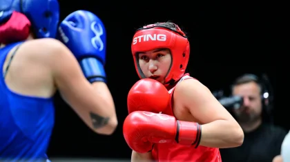 Еще одна казахстанская боксерша успешно стартовала на ЧМ в Ливерпуле (ВИДЕО)