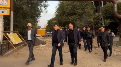 Заместитель акима Алматы провел ранний объезд городских объектов