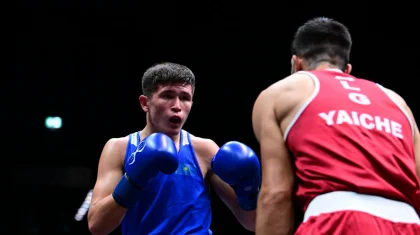 Казахстанский боксер с победы дебютировал на чемпионате мира в Англии