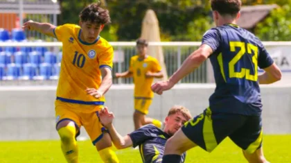 Казахстанские футболисты U-19 одолели Шотландию на Slovenia Nations Cup